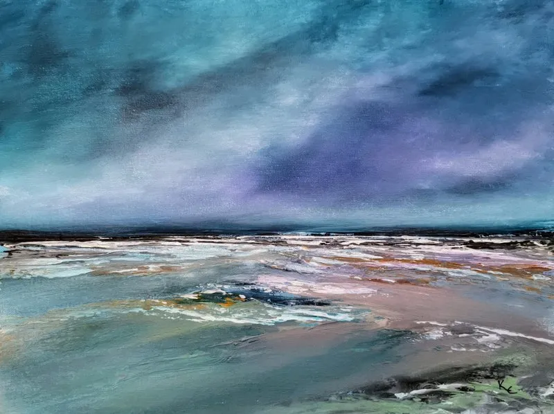 Vibrant Seascape