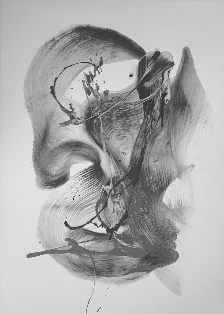 Abstract Monochrome Artwork