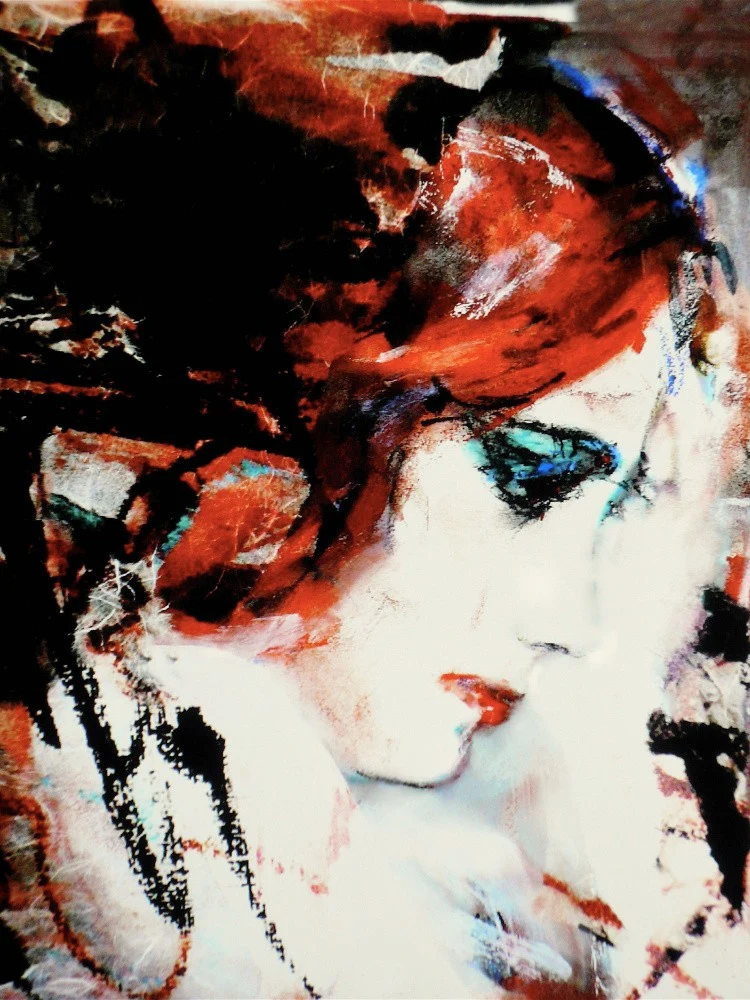 Red Haired Model
