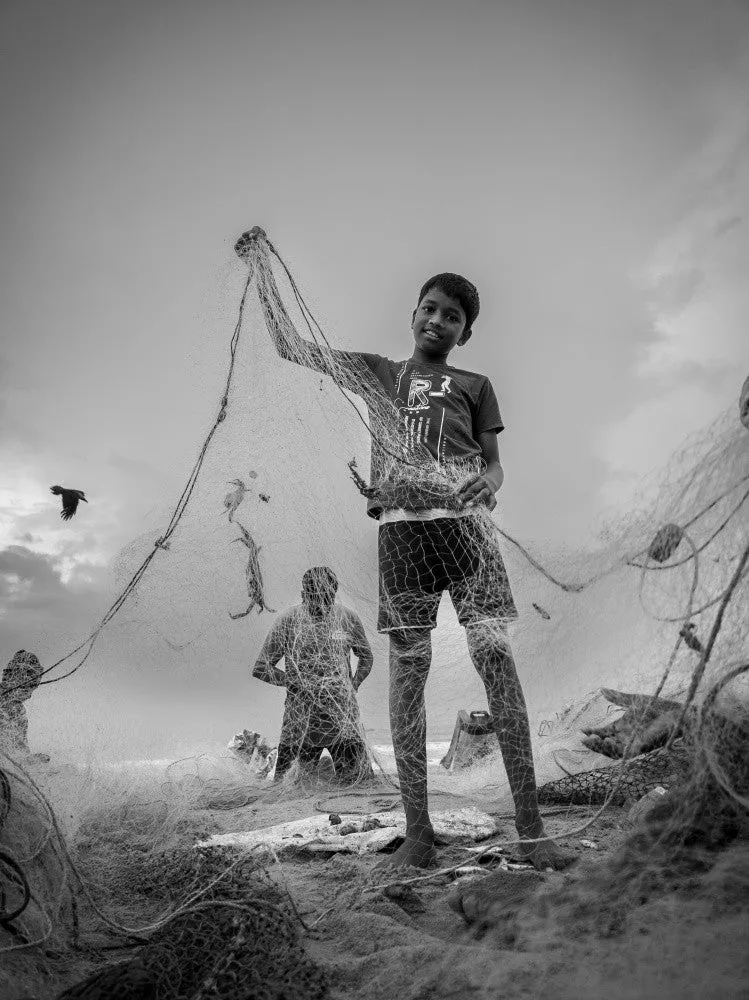 The young fisherman.