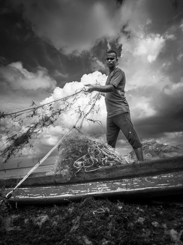 The lake's fisherman