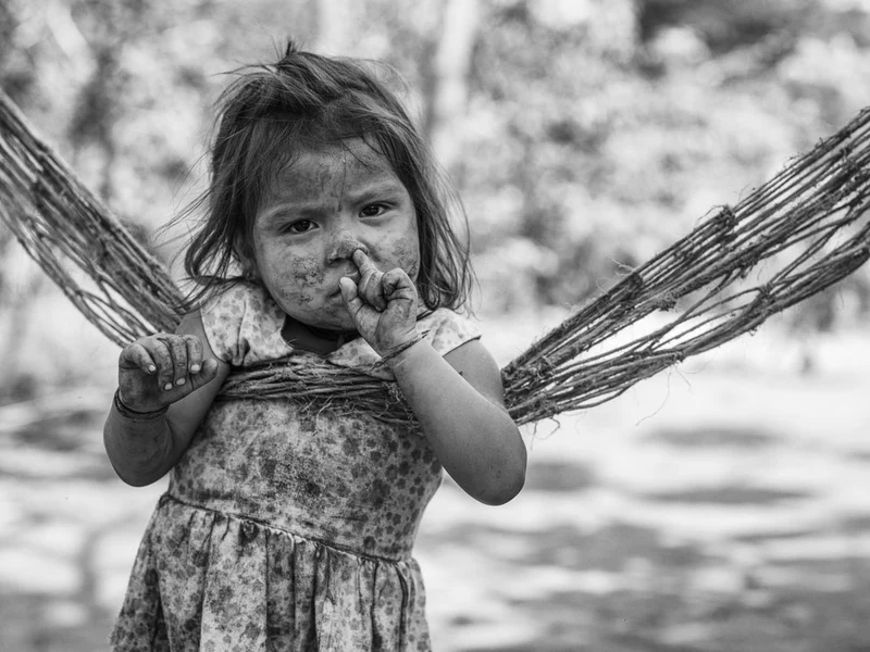 Young Girl Candid Moment