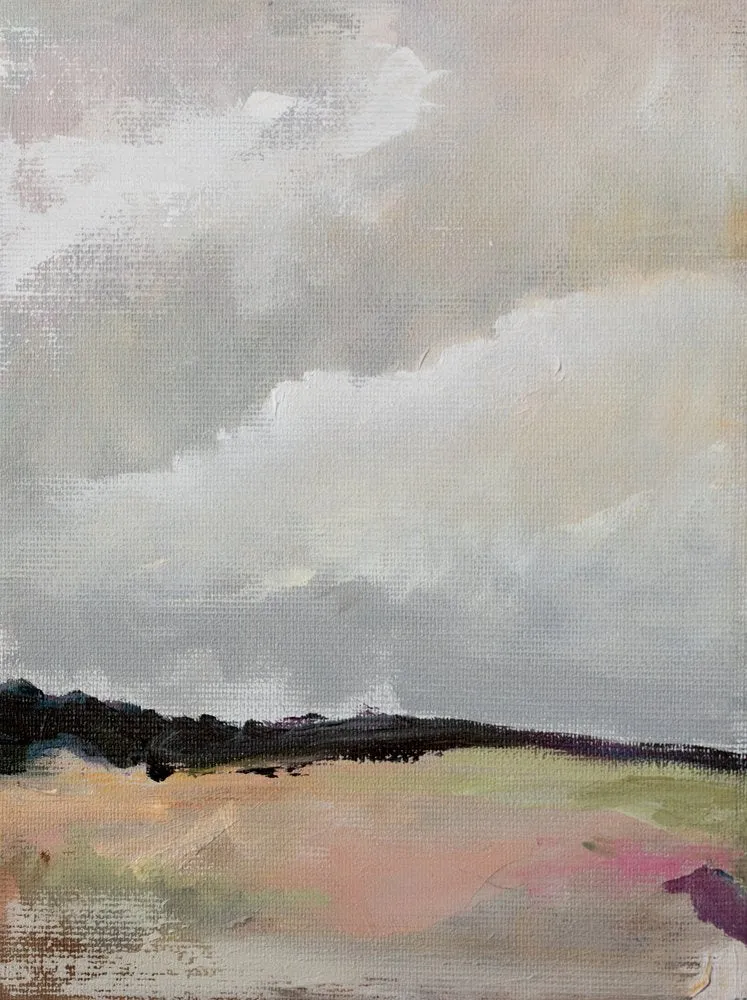 Serene Cloudy Landscape