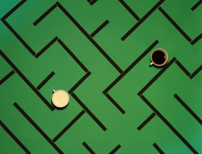 Coffee Maze Journey
