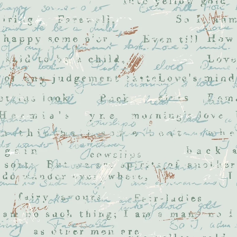 Faded Literary Script