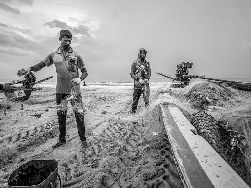 The Indian fisherman.