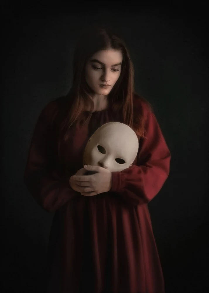 The sadness behind the mask