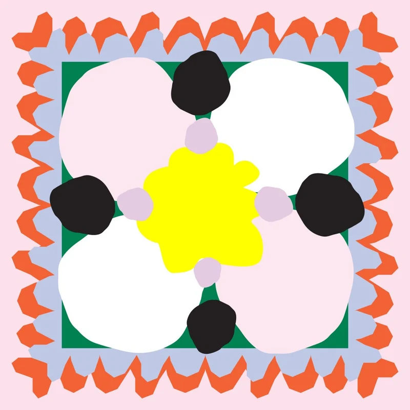 Bright and Modern Granny Square
