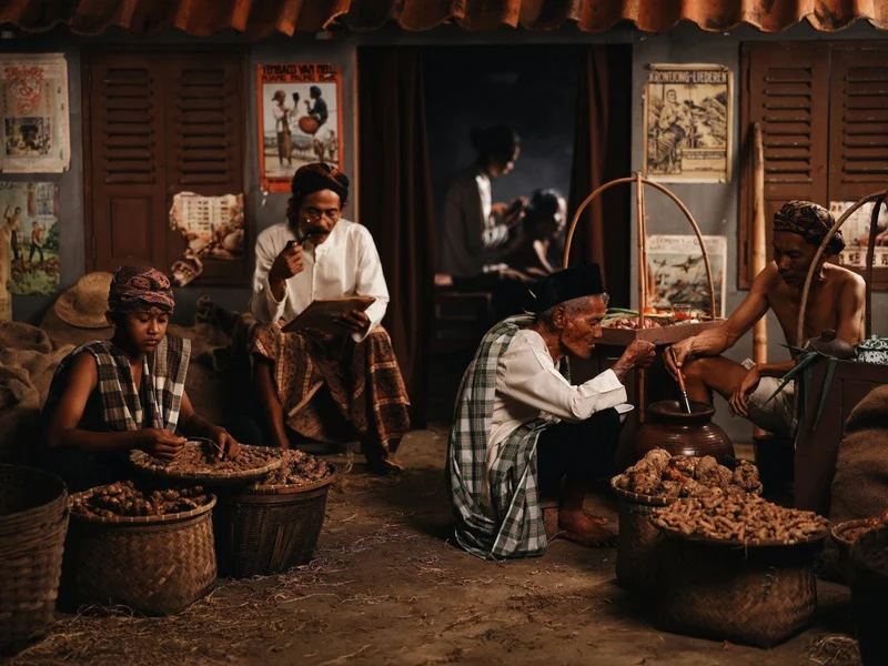 Stories of the Past in a Javanese Market