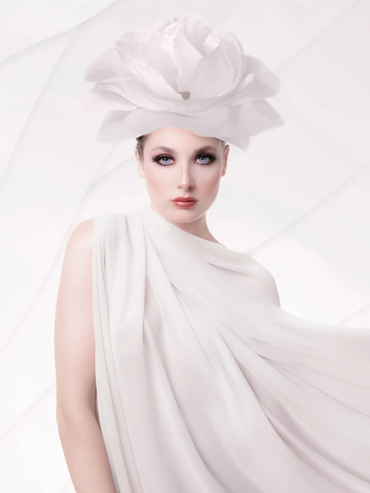 White and flower