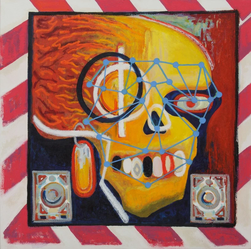 facial recognition skull