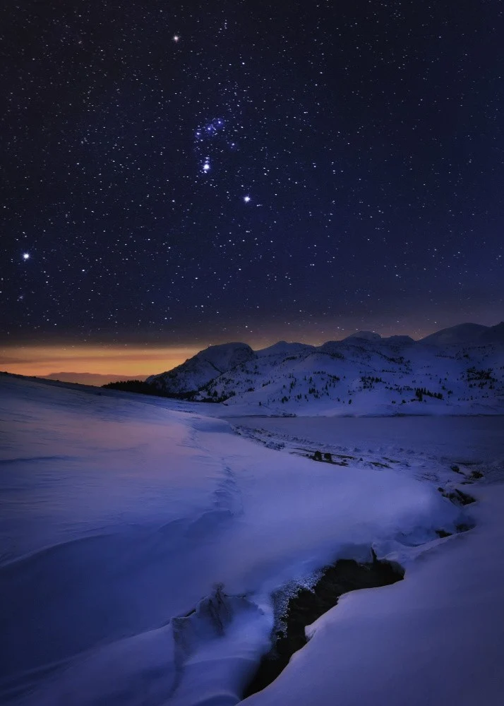 Night in Rila Mountain