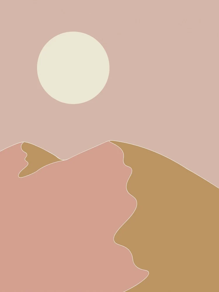 Pink Night Sky