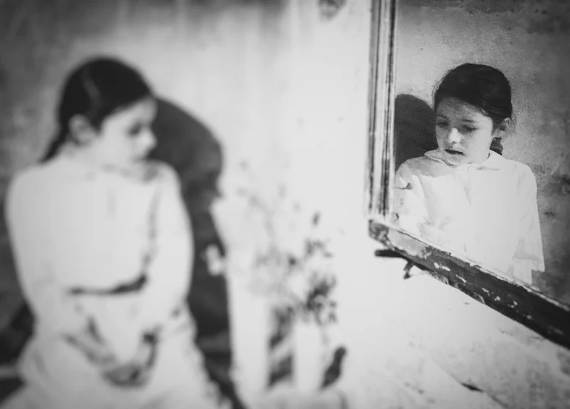 Which side of the mirror