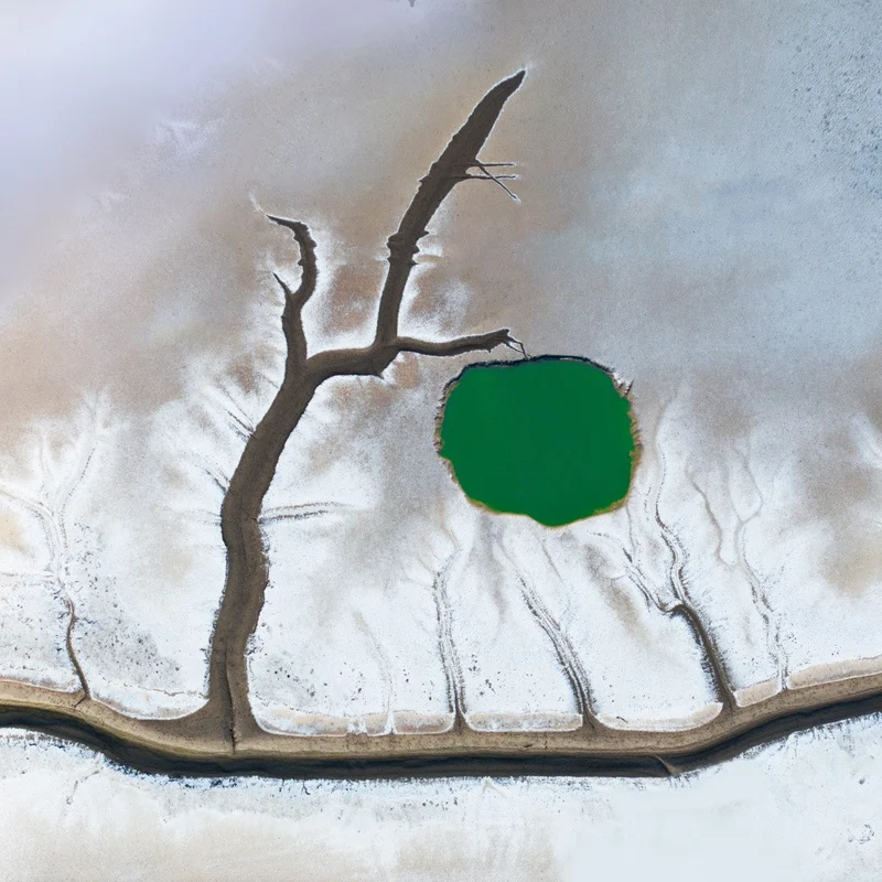 a green apple