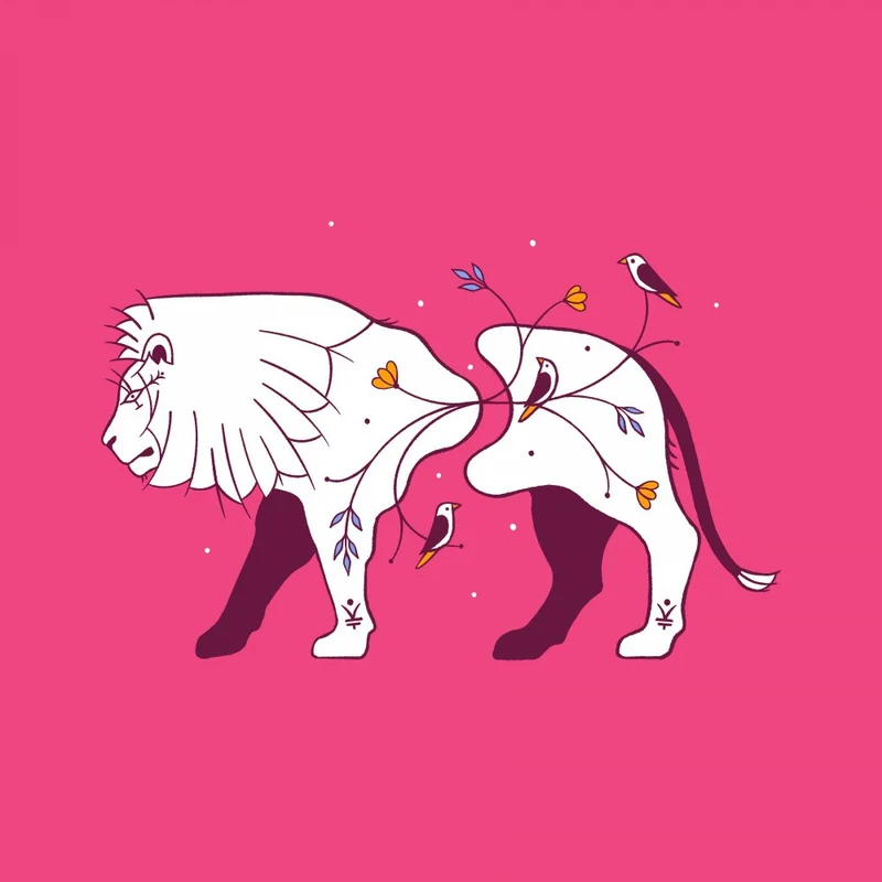 Lion Harmony Canvas