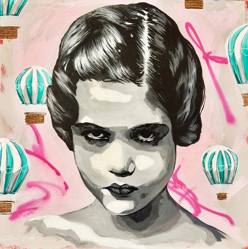 Vintage Skyward Gaze