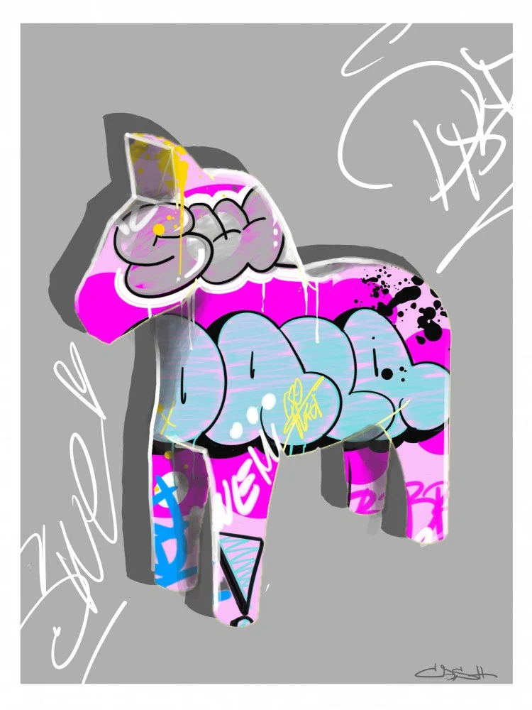 Colorful Pony Graffiti