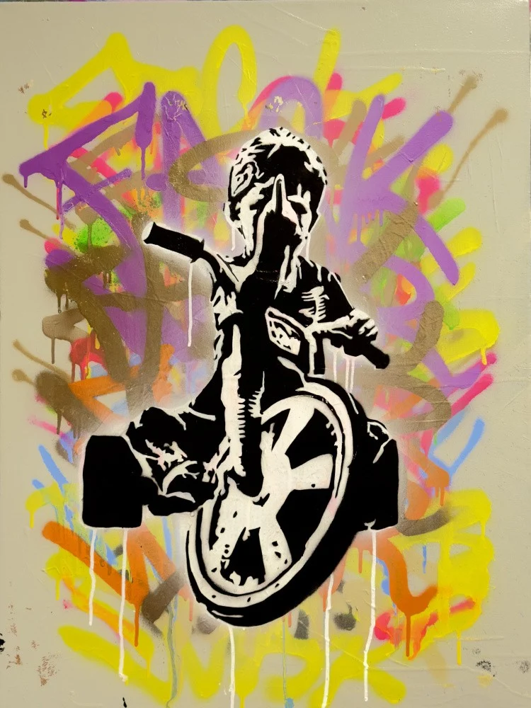 Child On A Tricycle