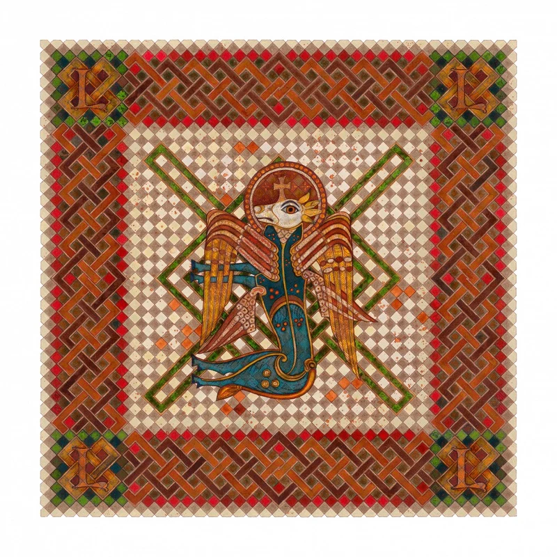The Evangelists Book of Kells: Luke