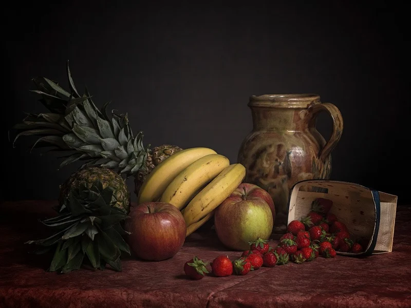 Still life with fruit