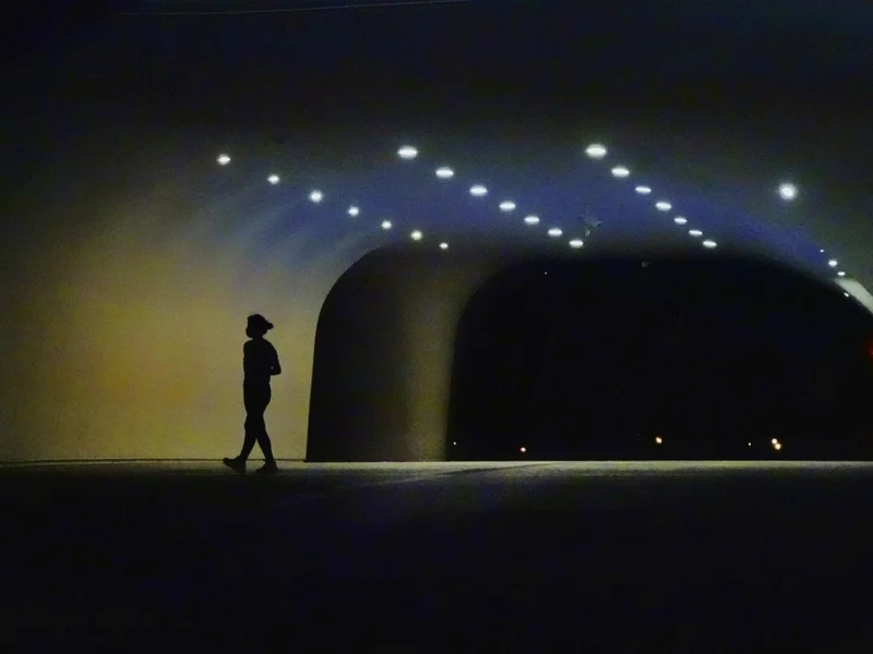 Lonely silhouette