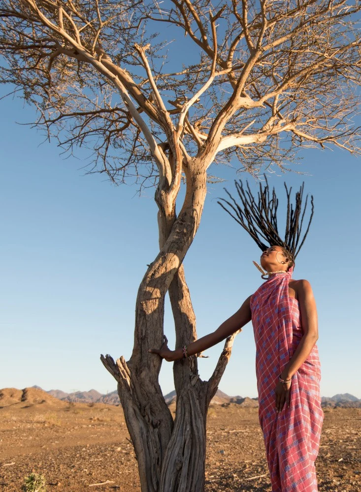 She is like a tree !