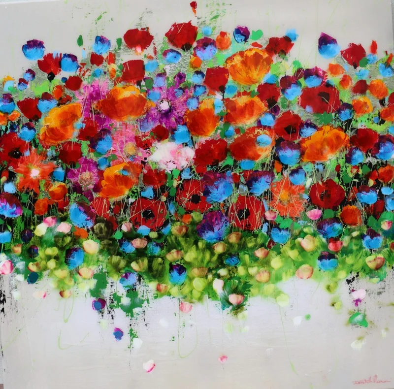 Vibrant Petal Symphony