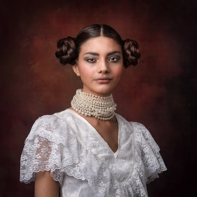 Girl With Pearls