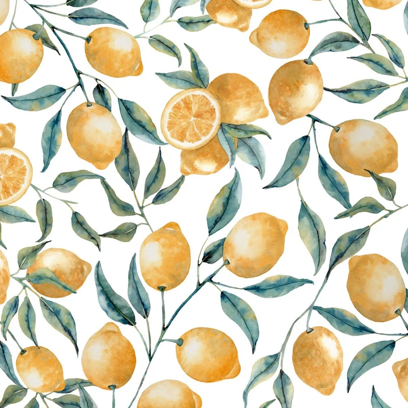 Sicilian lemon print