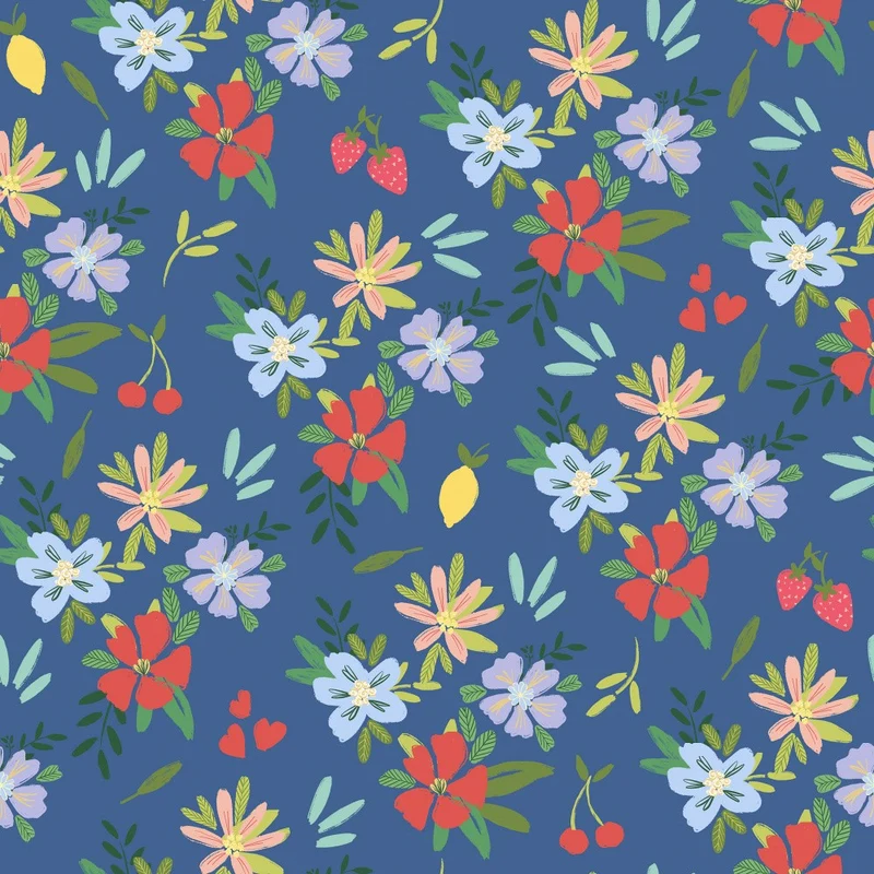Garden Whispers Blue