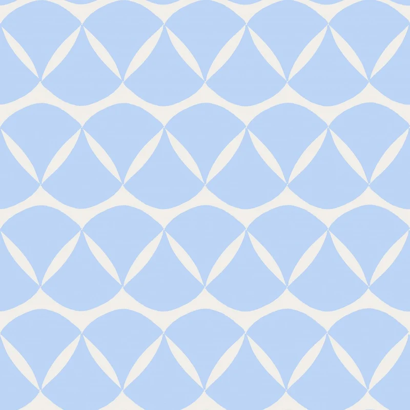 Geometric Blue