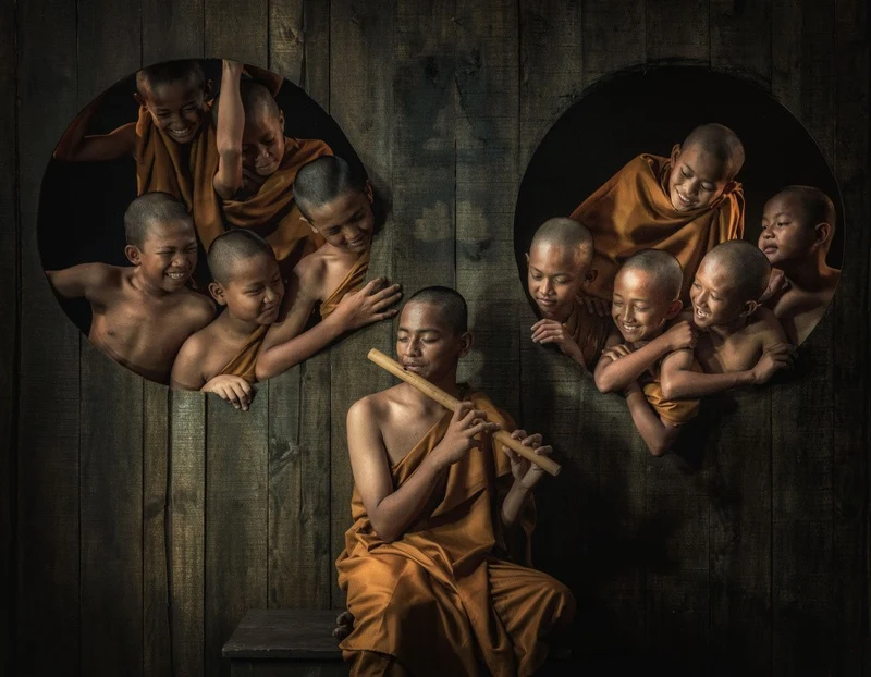 Monk monastery