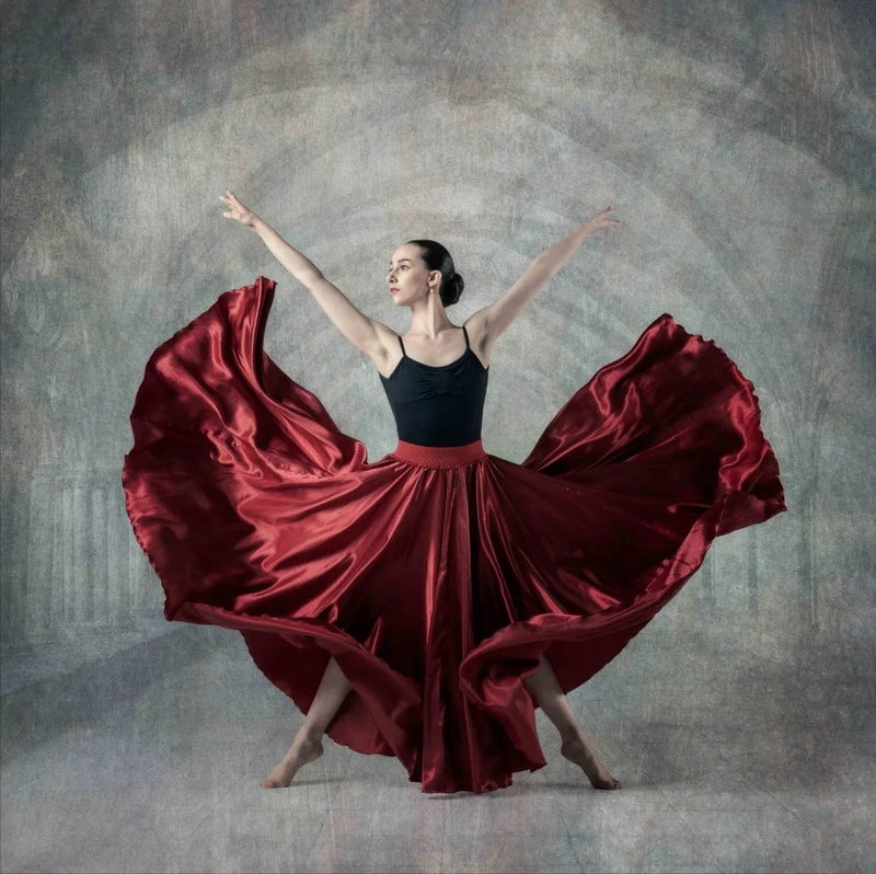 Big Red Skirt
