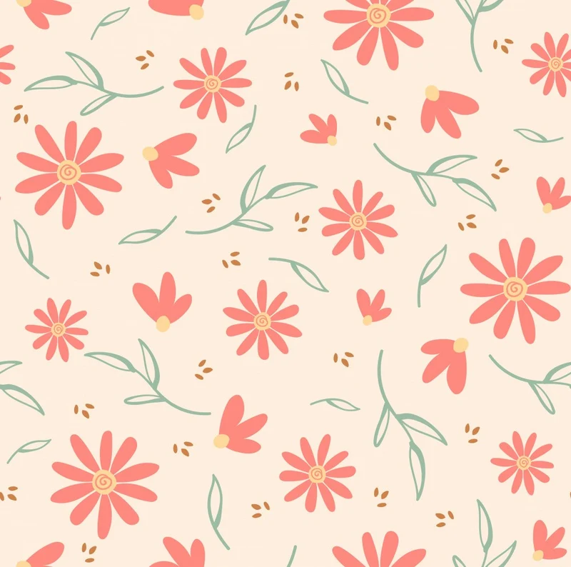 Farm Pink Flowers 02