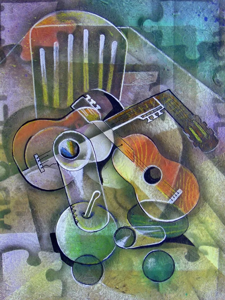 Still Life with Guitars
