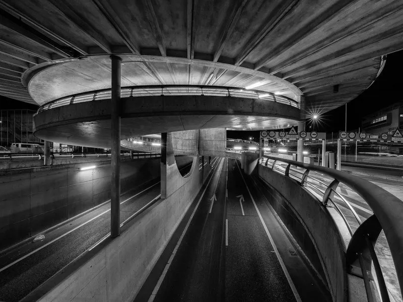 The car park