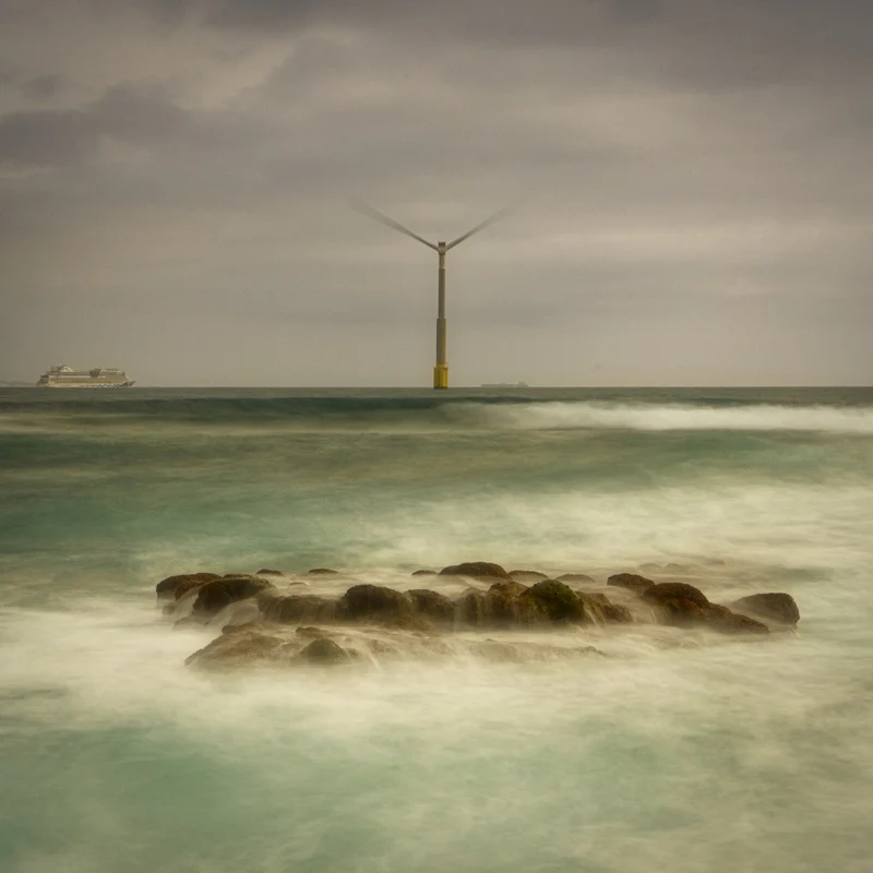 Energía eólica en el mar