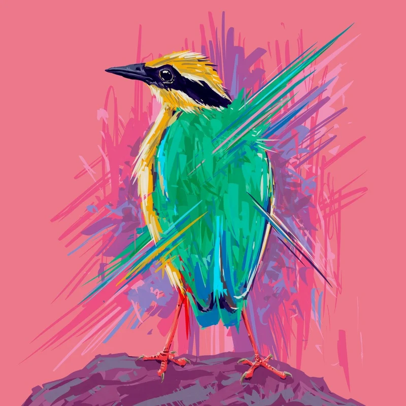 Bird Series Indian Pitta