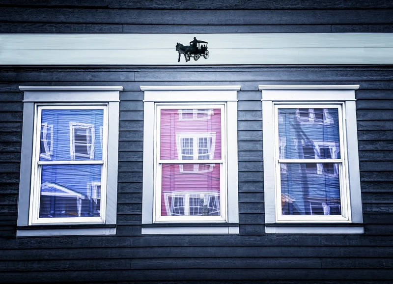 Echoes in painted glass