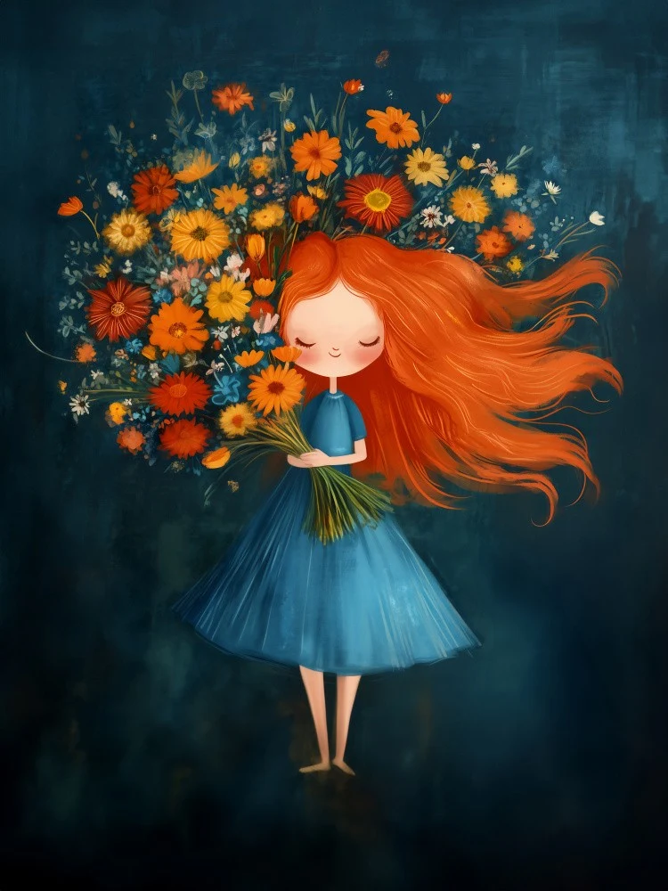 A Girl´s Flower Dream