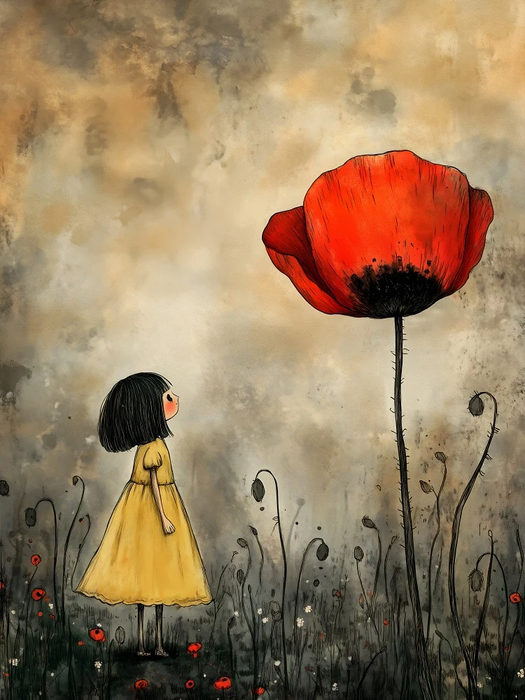 The Girl and the Poppy