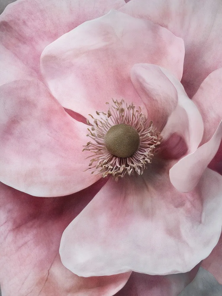 Delicate Pink Flower with Petals