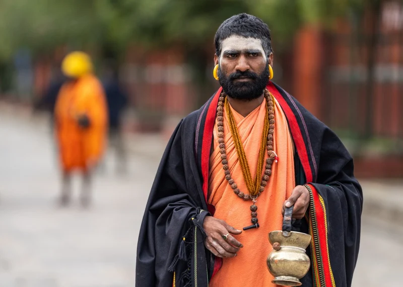 Yogi from Pasupatinath temple, Nepal