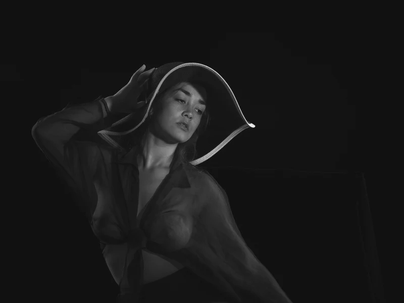La femme à la capeline